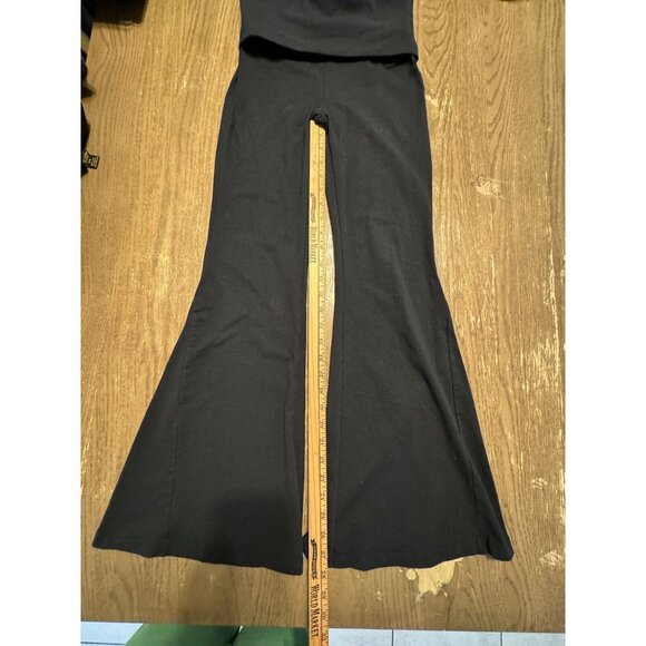 Offline by Aerie OG Super Flare Leggings High Rise Fold over Small Short - Picture 3 of 11